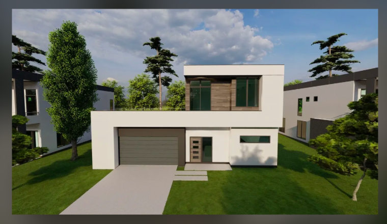 Minimalist Modern - Model Home Concept